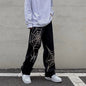 Spider Print Baggy Harem Pants - Men's Hip Hop Casual Trousers, Summer 2020 Y2K Fashion