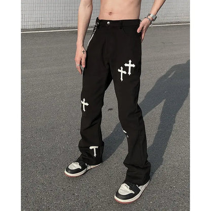 Icclek High Street Loose Casual Pants