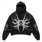 Punk Wind Ninja Printed Hoodies